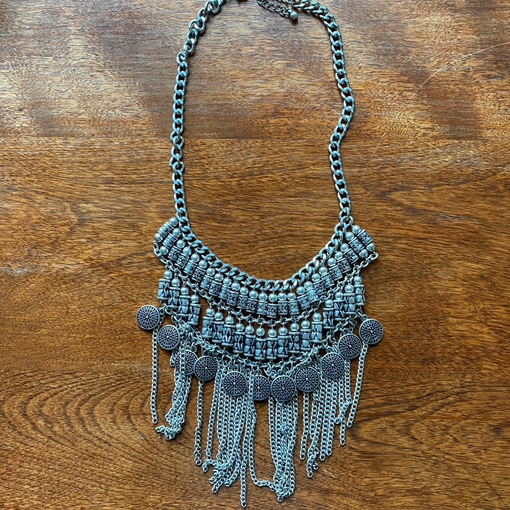 Silver necklace